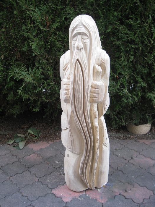 Ogrodnik,rzeźba ogrodowa duża 195cm