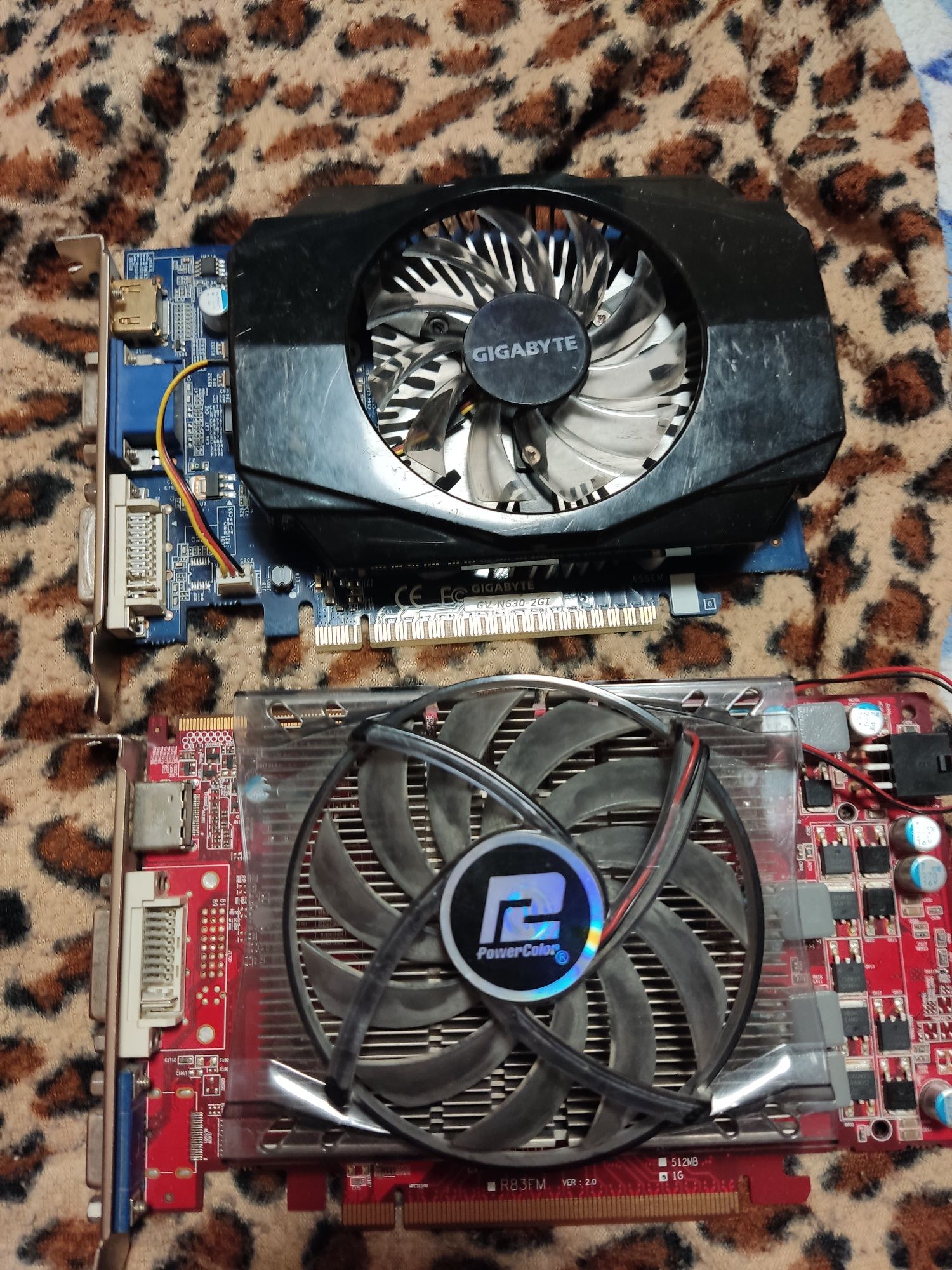 Продам видеокарты radeon hd 5770 и gt630 2g