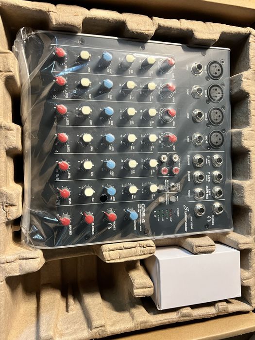 Nowy mikser Studiomaster C2S-4 USB – 4 kanały, 230V