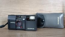 Olympus Infinity Zuiko 35mm f2.8 Japan. Компактна плівкова камера.