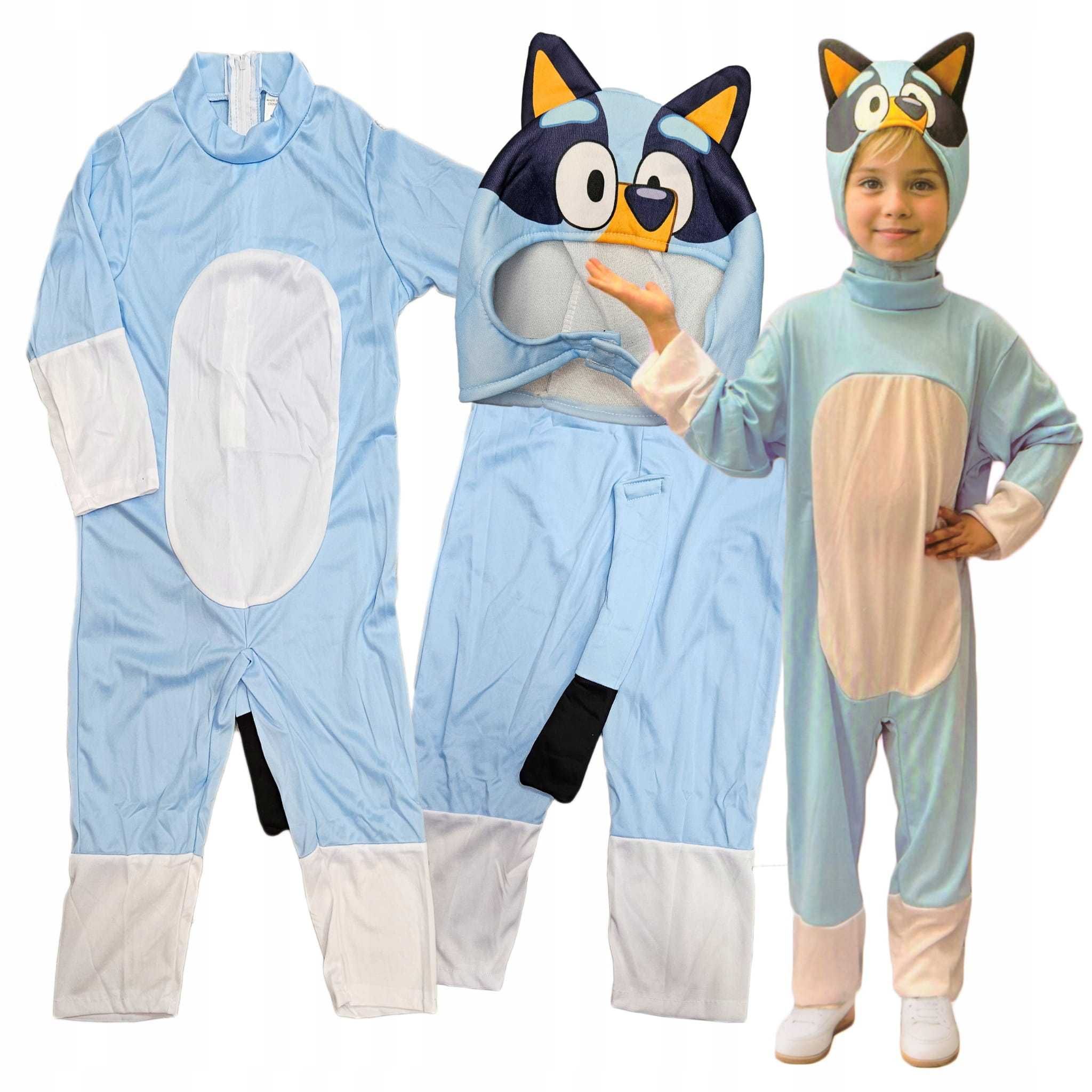 Strój Bluey przebranie dla dzieci blue rozmiar L