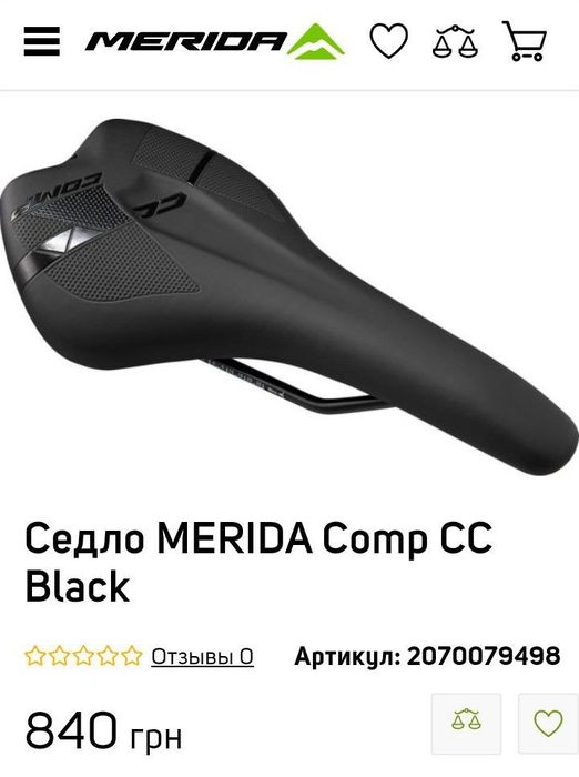 Седло MERIDA Comp CC