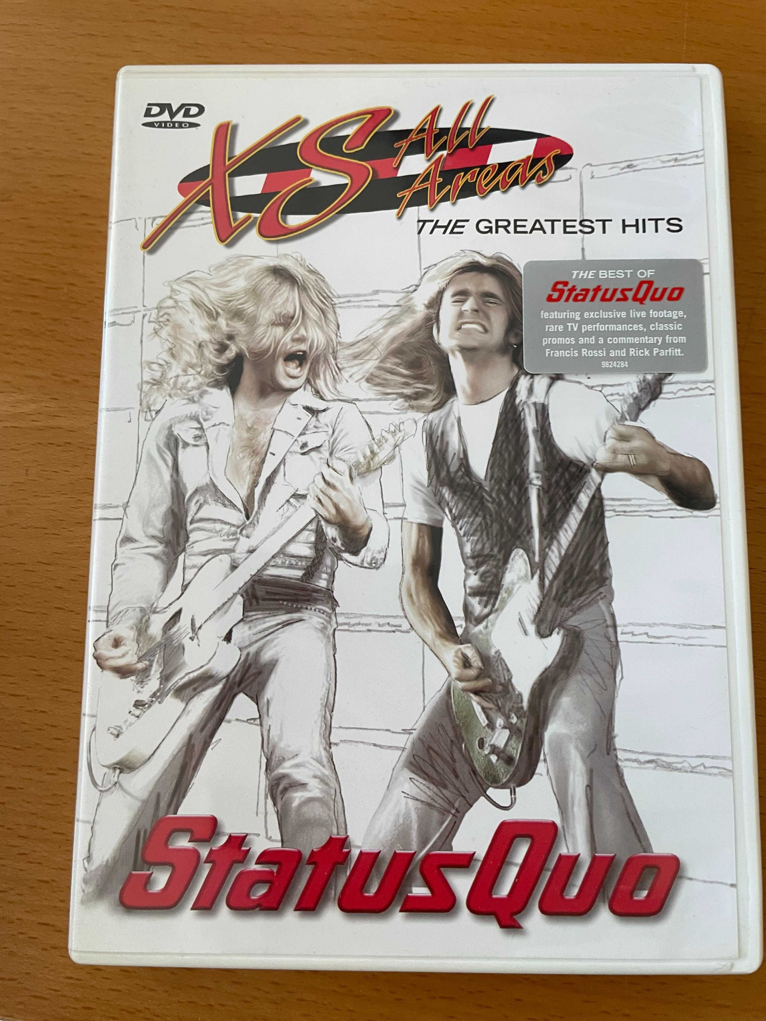 Koncert Status Quo: Xs All Areas The Greatest Hits płyta DVD