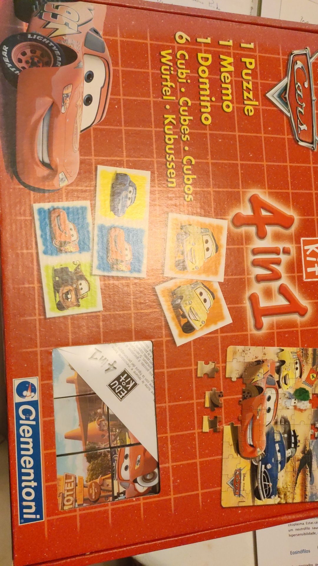 Jogo puzzle carros criança