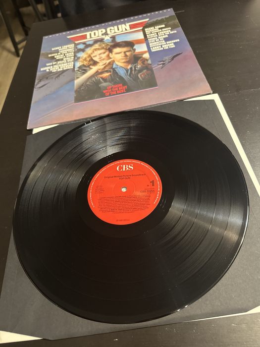 Top Gun Orginal Motion Picture Soundtrack 1986 winyl