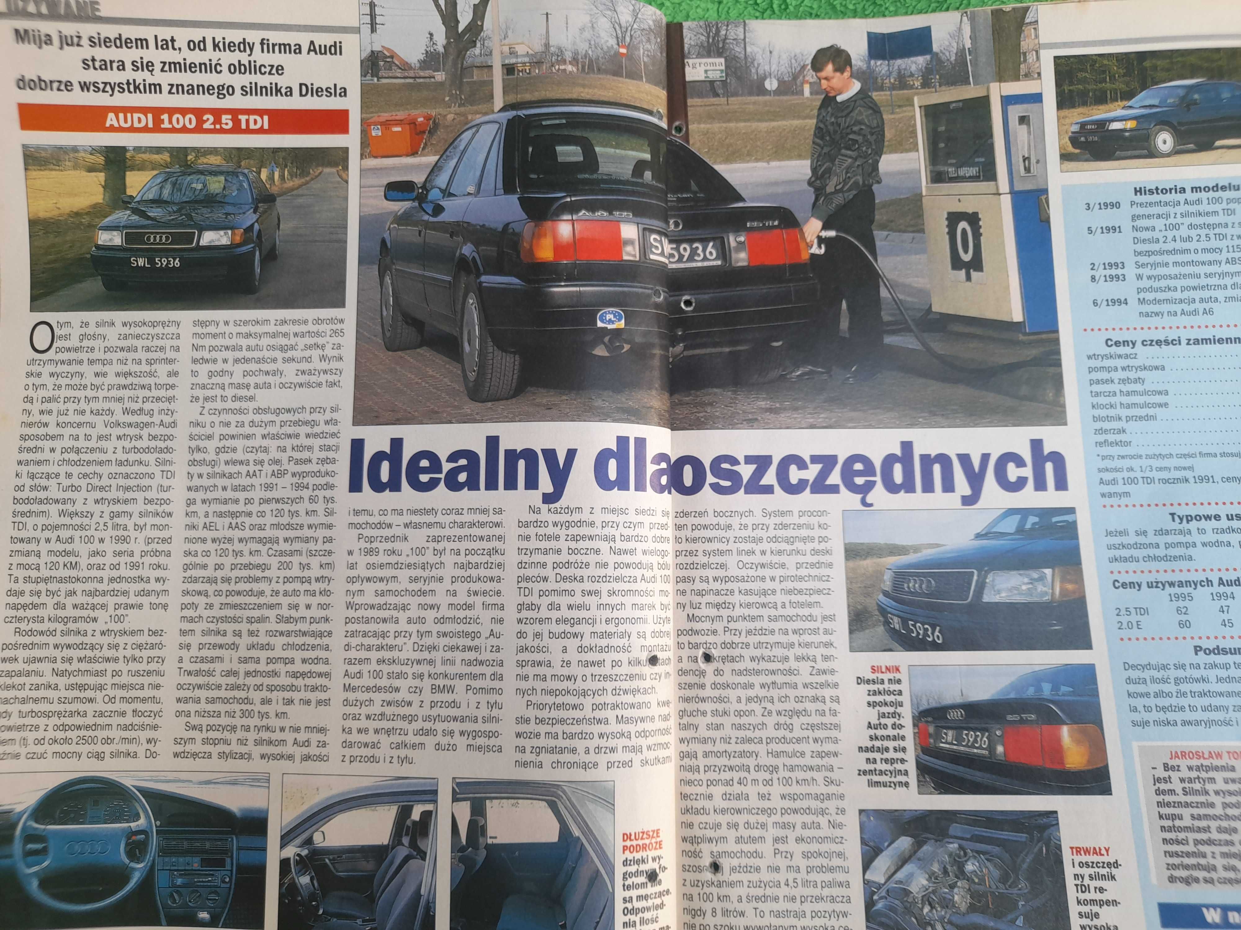 AŚ Daewoo Nexia Siena Wartburg Fiat 126p Tico Cinquecento Uno rok 1997