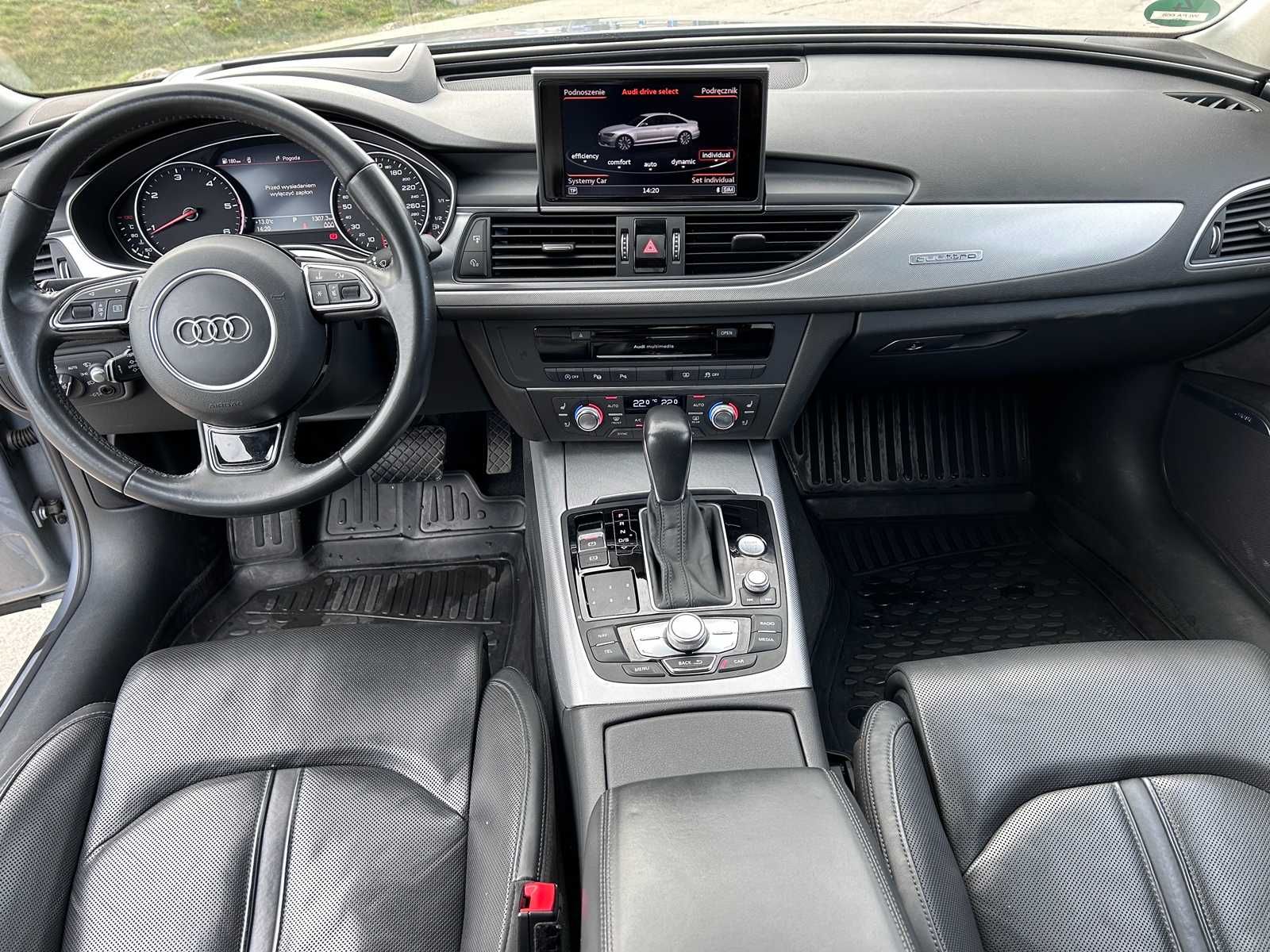 Audi A6 3,0 TDI Quattro * sedan * skóry * NAVI * PEŁNA OPCJA *