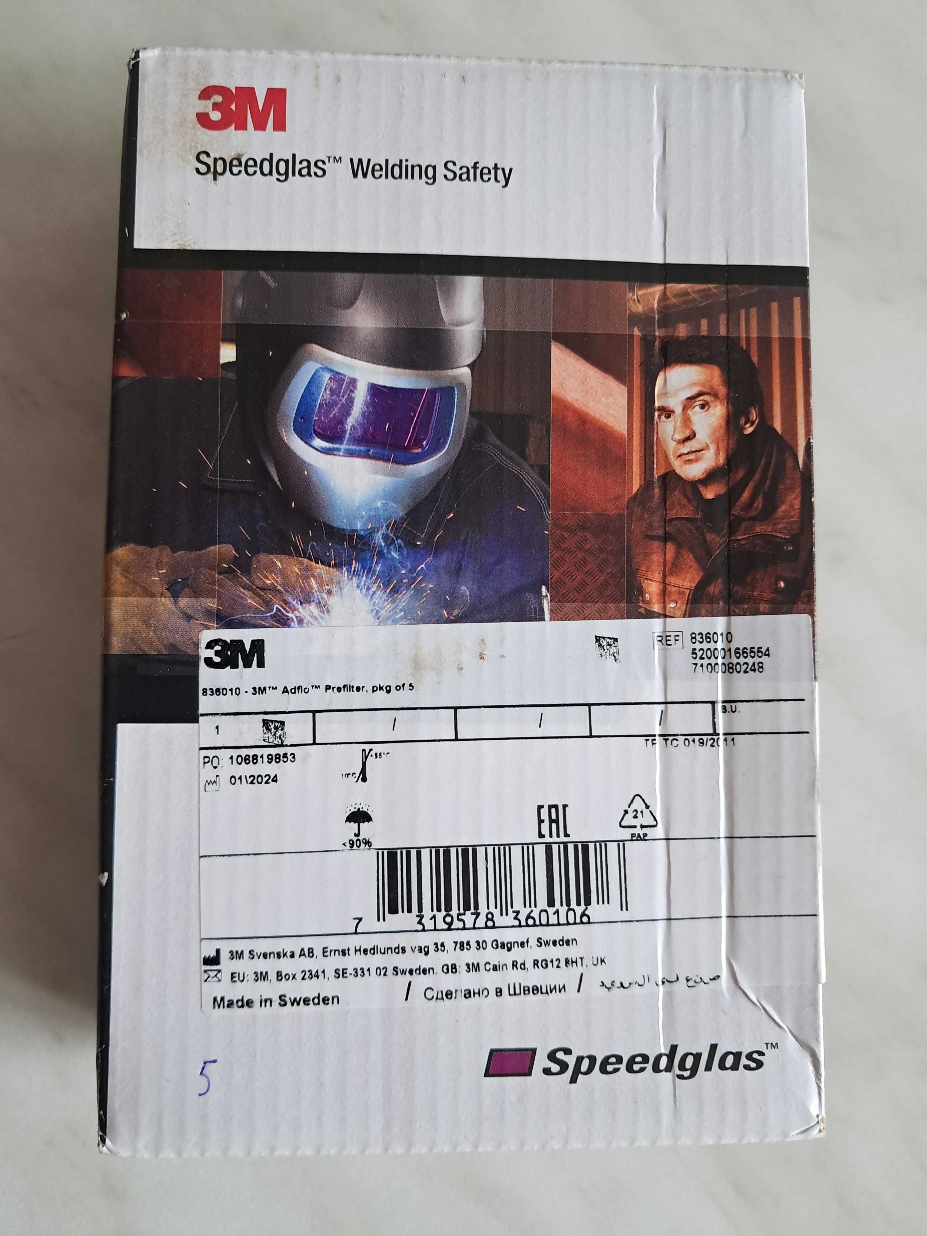 Filtr wstępny 3M Speedglas Adflo - opak. 5 szt.