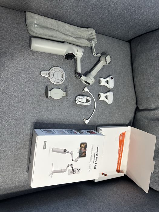 Insta360 Flow Pro 2 z AI Trackerem – Stan Idealny!