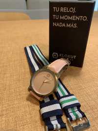 Relógio Klokut ( + duas braceletes novas)