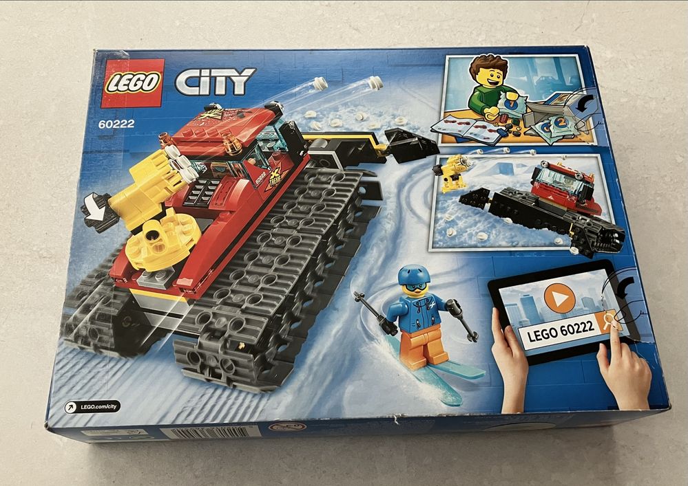 Klocki Lego City (60222) - Pług Gąsienicowy