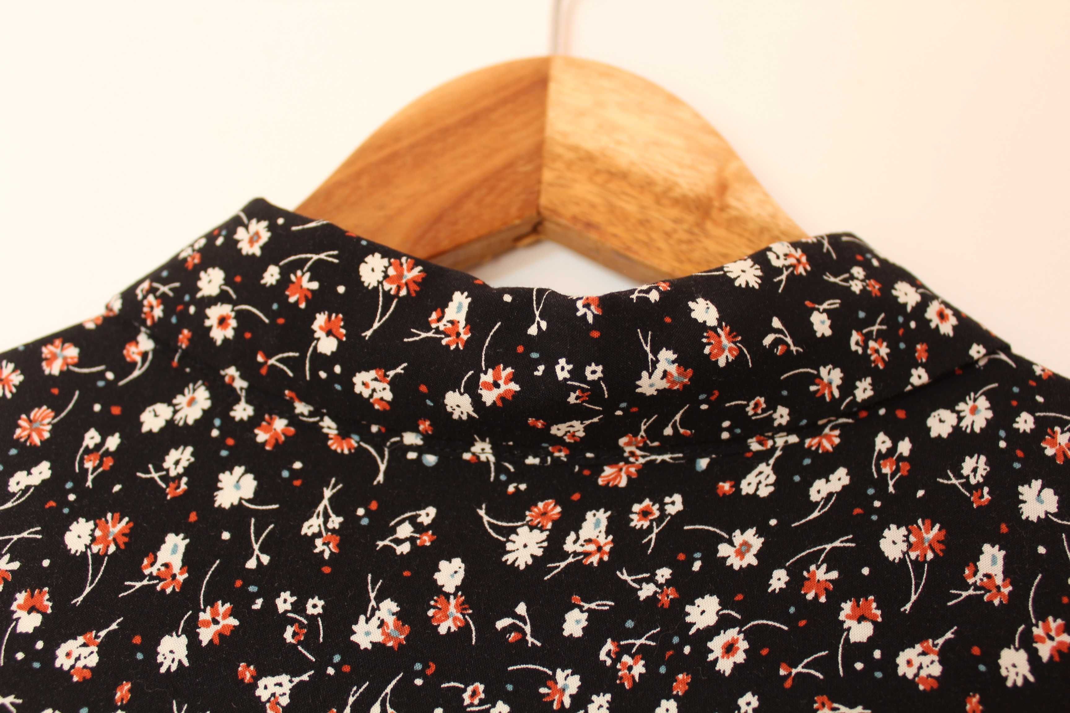 Vestido floral Mango tamanho S
