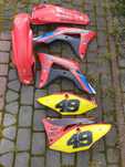 plastiki Honda crf 250/450 owiewki błotniki osłony lag osłony ramy