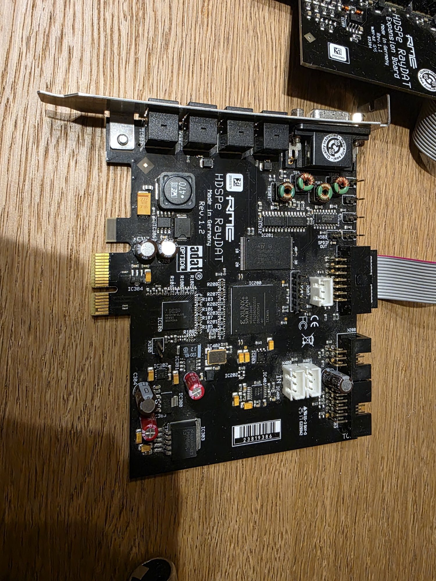 Interfejs audio RME HDSPE Raydat spdif