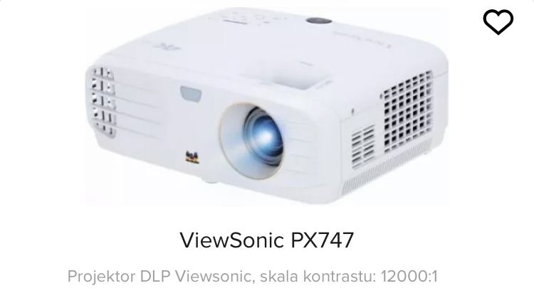 Viewsonic PX747 4K