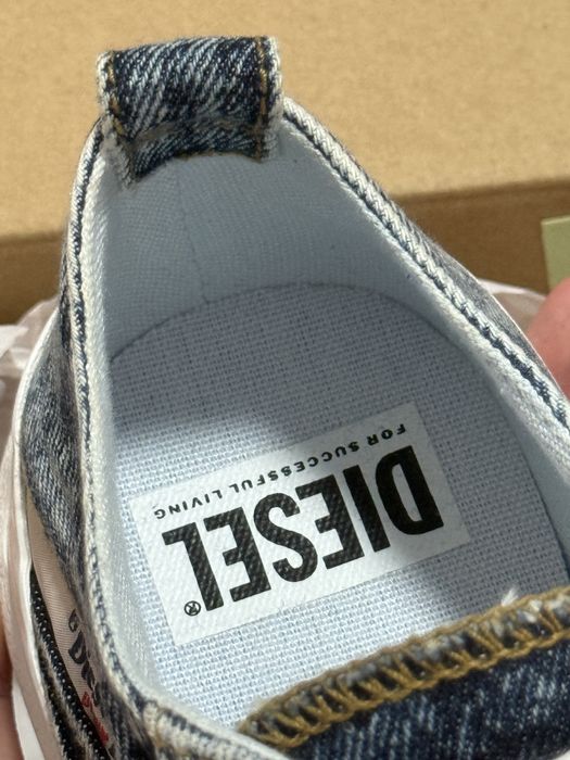 Оригинальные джинсовые кеды Diesel
