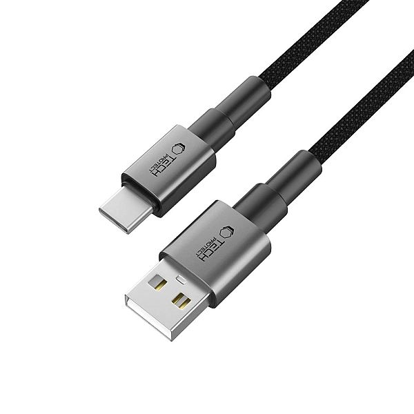 Tech-Protect Ultraboost Dna Type-C Cable 15W/3A 25Cm Iron Grey