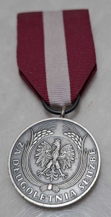 Medal, XX lecie, za długoletnią służbę, 35mm (Kolekcje, odznaczenia)