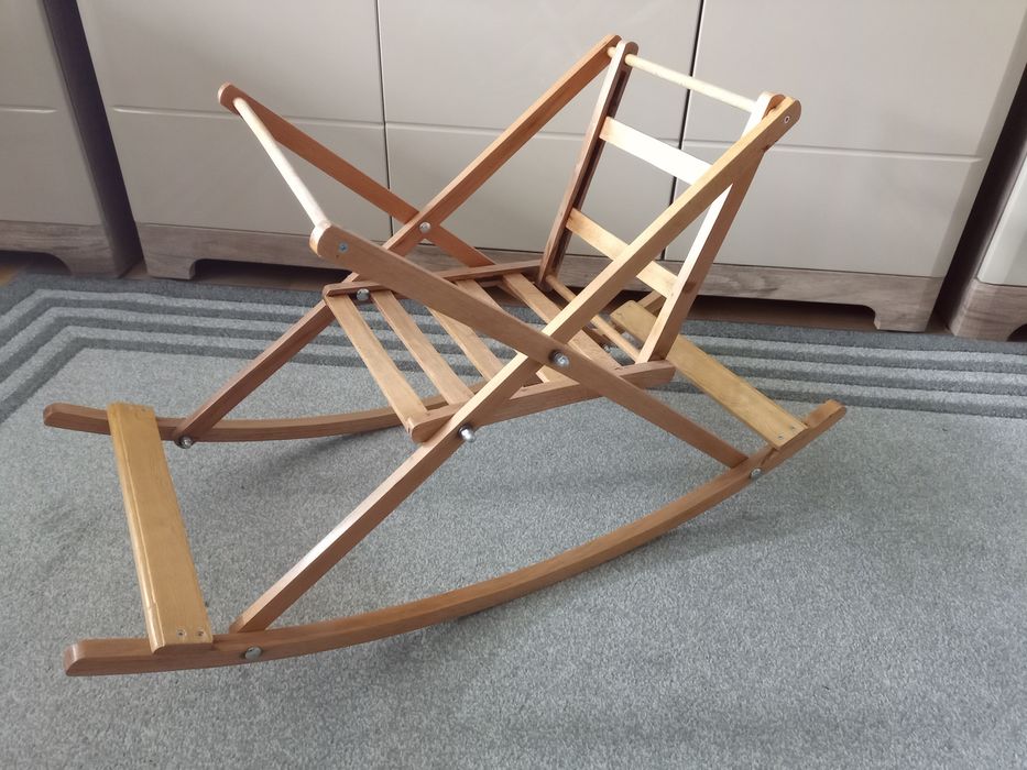 Drewniany bujak dziecięcy bujaczek