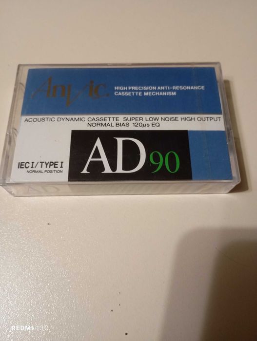 Новые аудиокассеты Anvic AD90