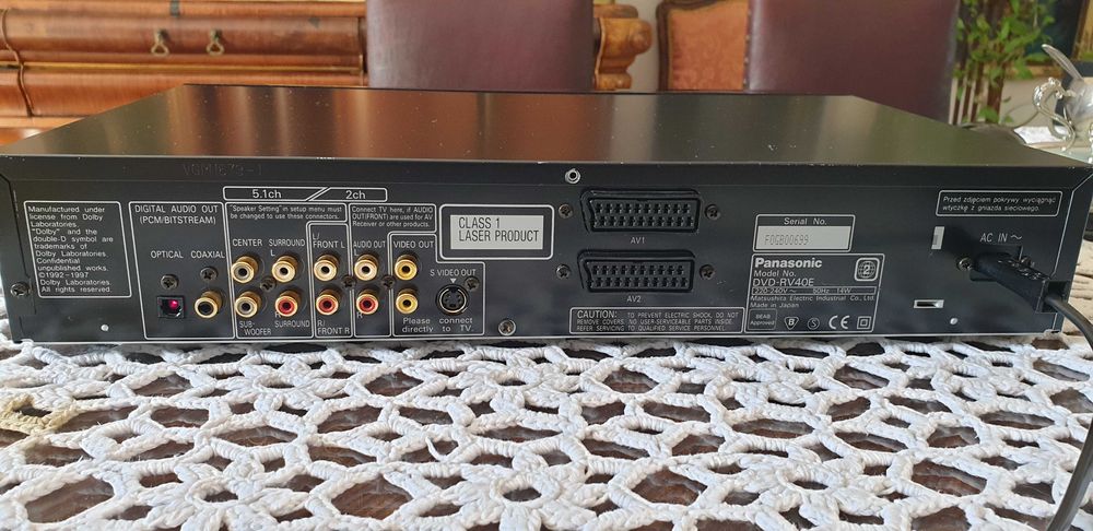 Panasonic dvd RV-R40E