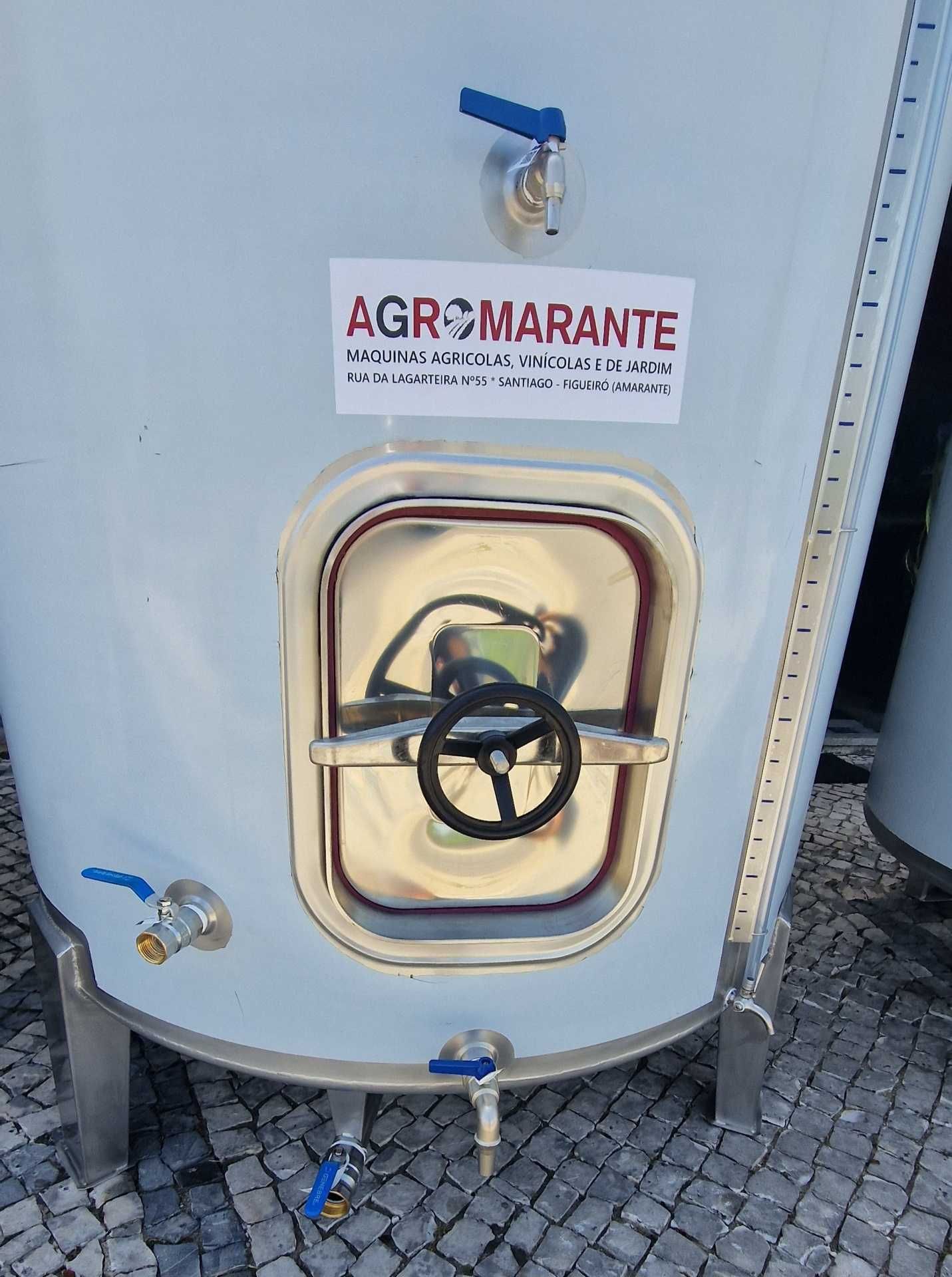 Cuba Inox 2000 Litros 2 Portas