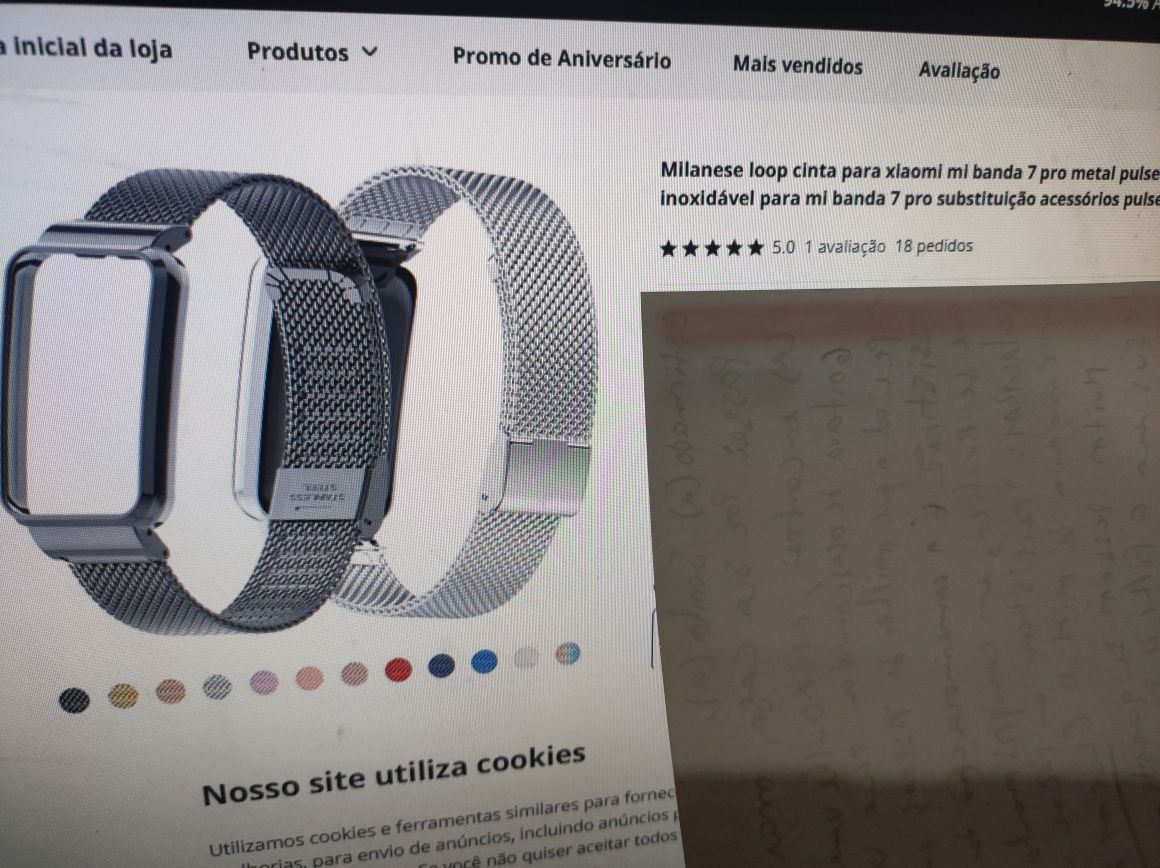 Bracelete para xaomi band 7 pro