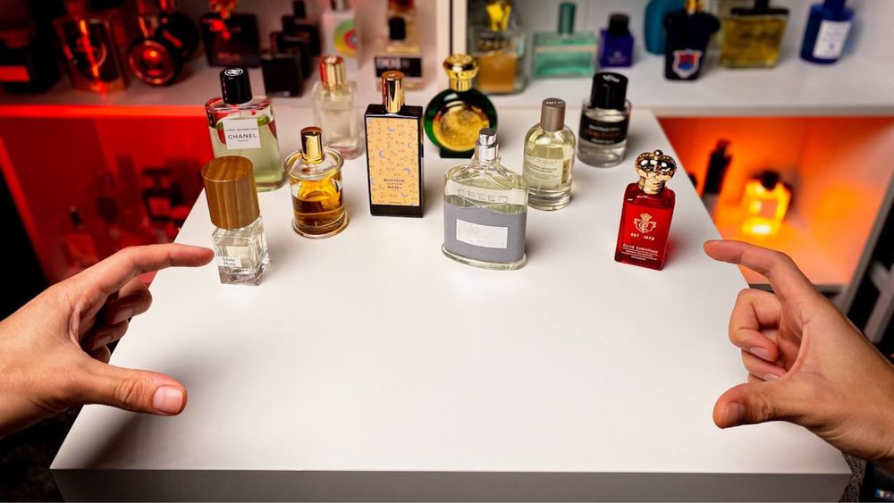 Відливанти парфум creed aventus, nasomatto black afgano, ganymede