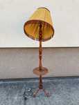 Lampa stojaca z abażurem