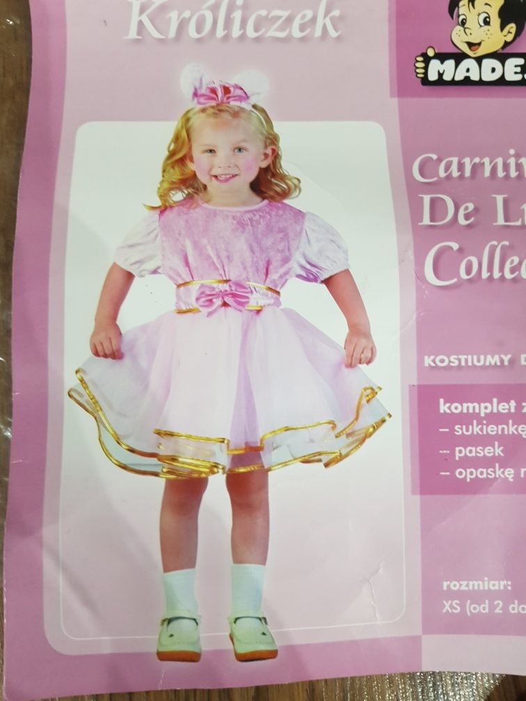 NOWE Przebranie kostium strój króliczka / króliczek