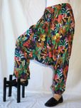 Spodnie do jogi, szarawary, alladynki, haremki, handmade, size free.