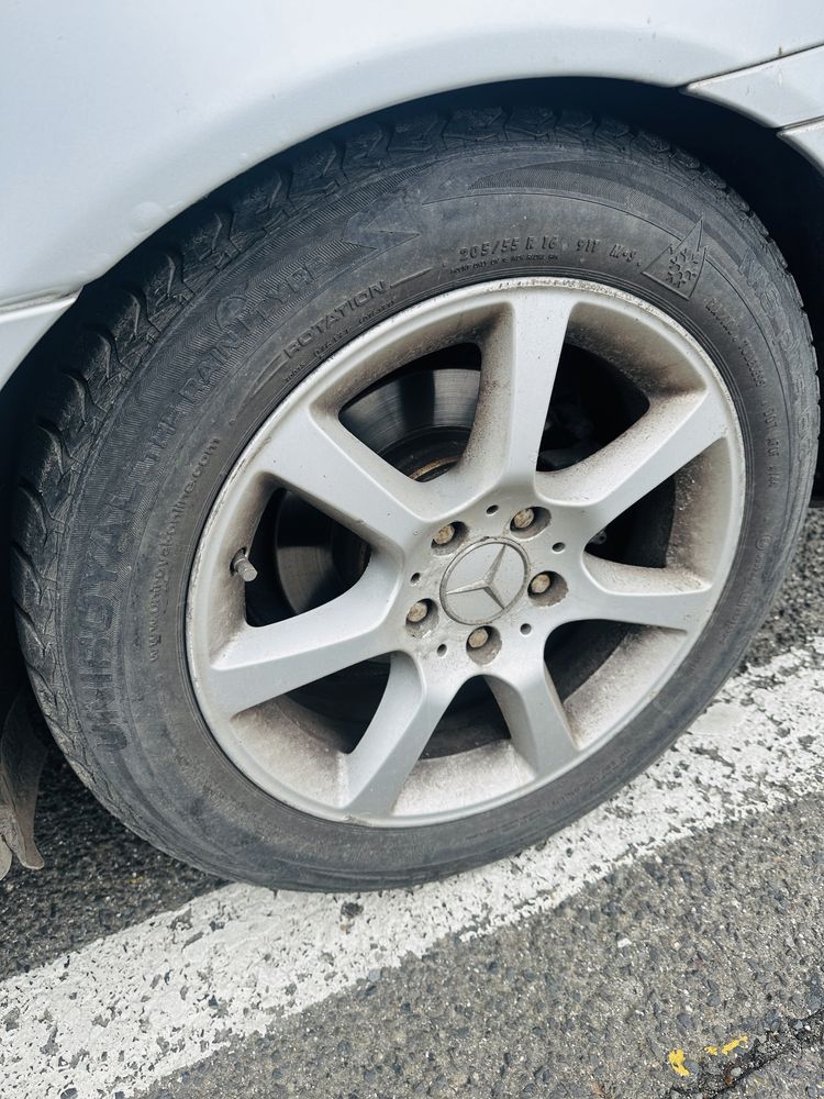 Felgi 16 z oponami mercedes 205/55r16
