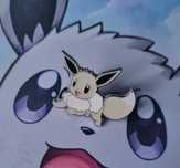 Shiny Eevee pin Pokemon TCG