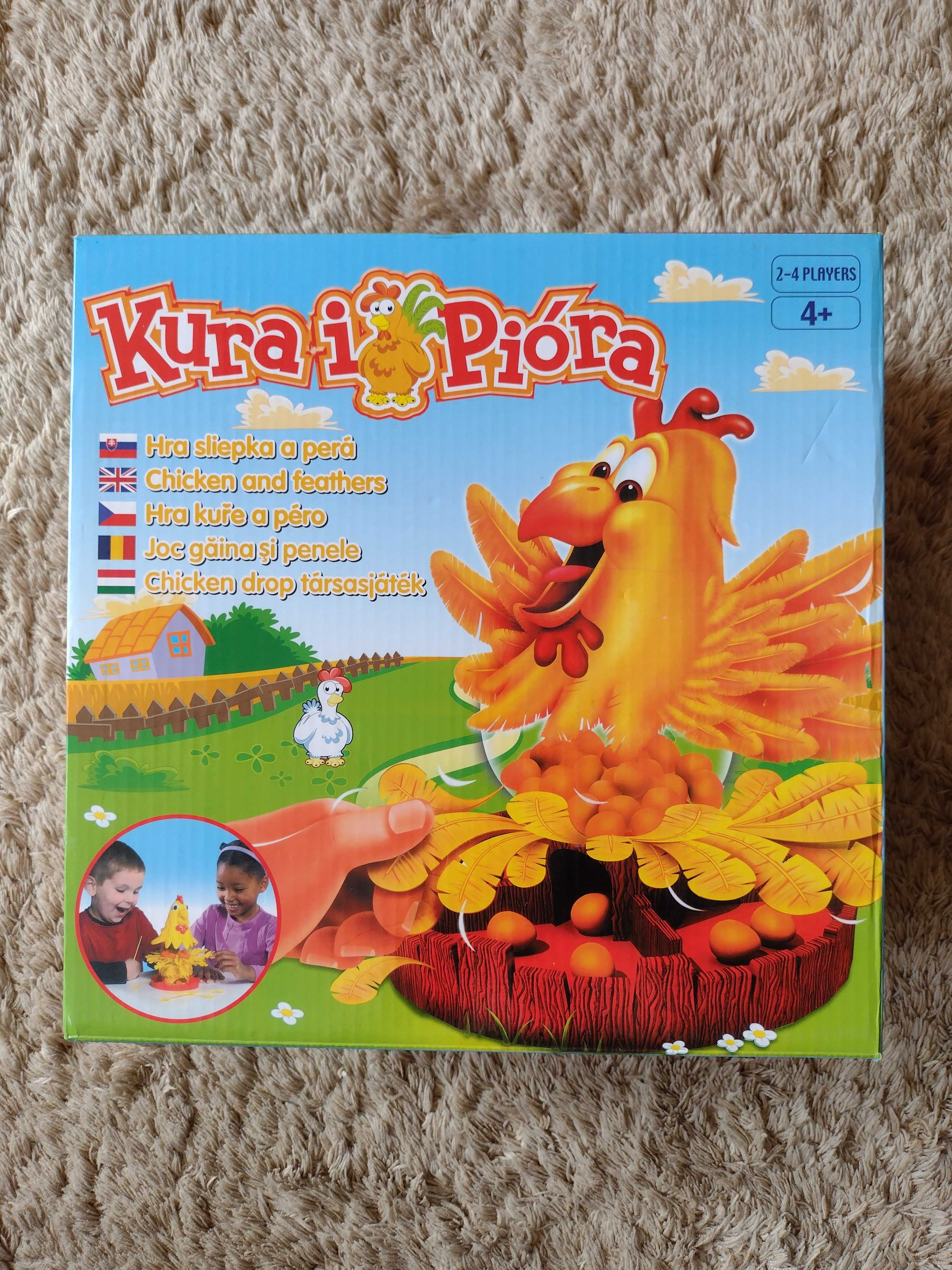 Kura i Pióra gra dla 2 do 4 graczy.