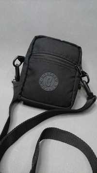Bor Biuro Ochrony Rapu Shoulder Bag Black Logo Saszetka Torba