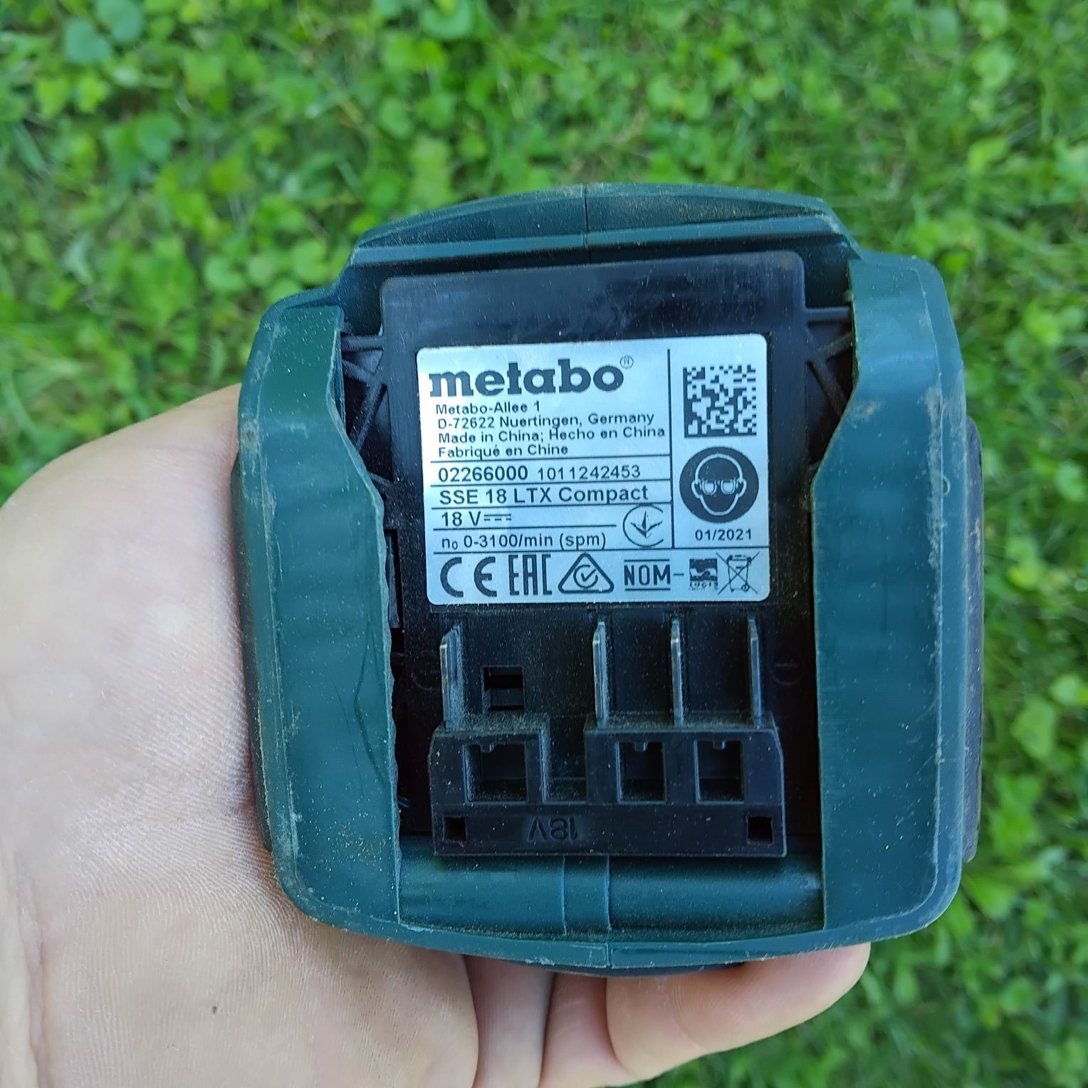 Piła szablasta Metabo SSE 18 LTX Compact