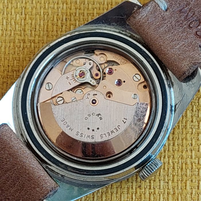 Relogio vintage diver Oscar Squale automatico
