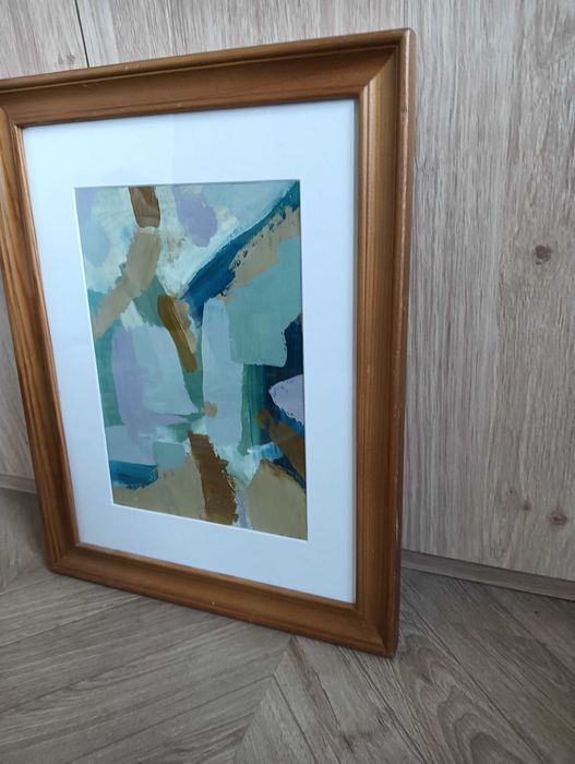 Obraz Akryl na płótnie Oryginał "Abstrakcja Kolory jesieni" nr.2