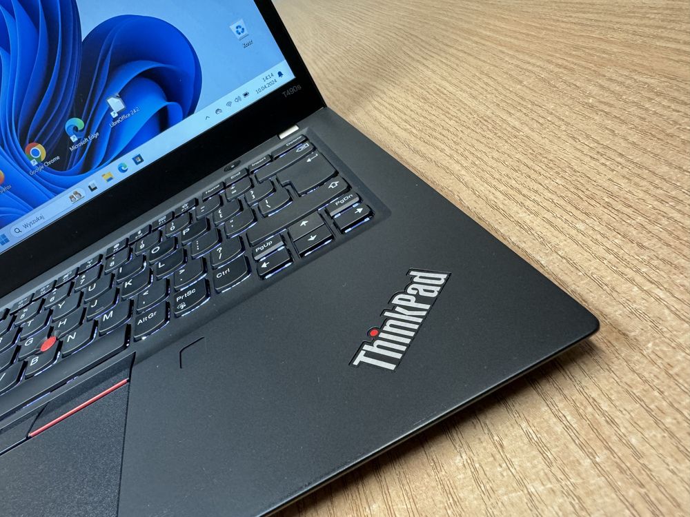 Laptop Lenovo ThinkPad T490s i5-8265U/16GB/256GB/14,1"FHD/SC/FP