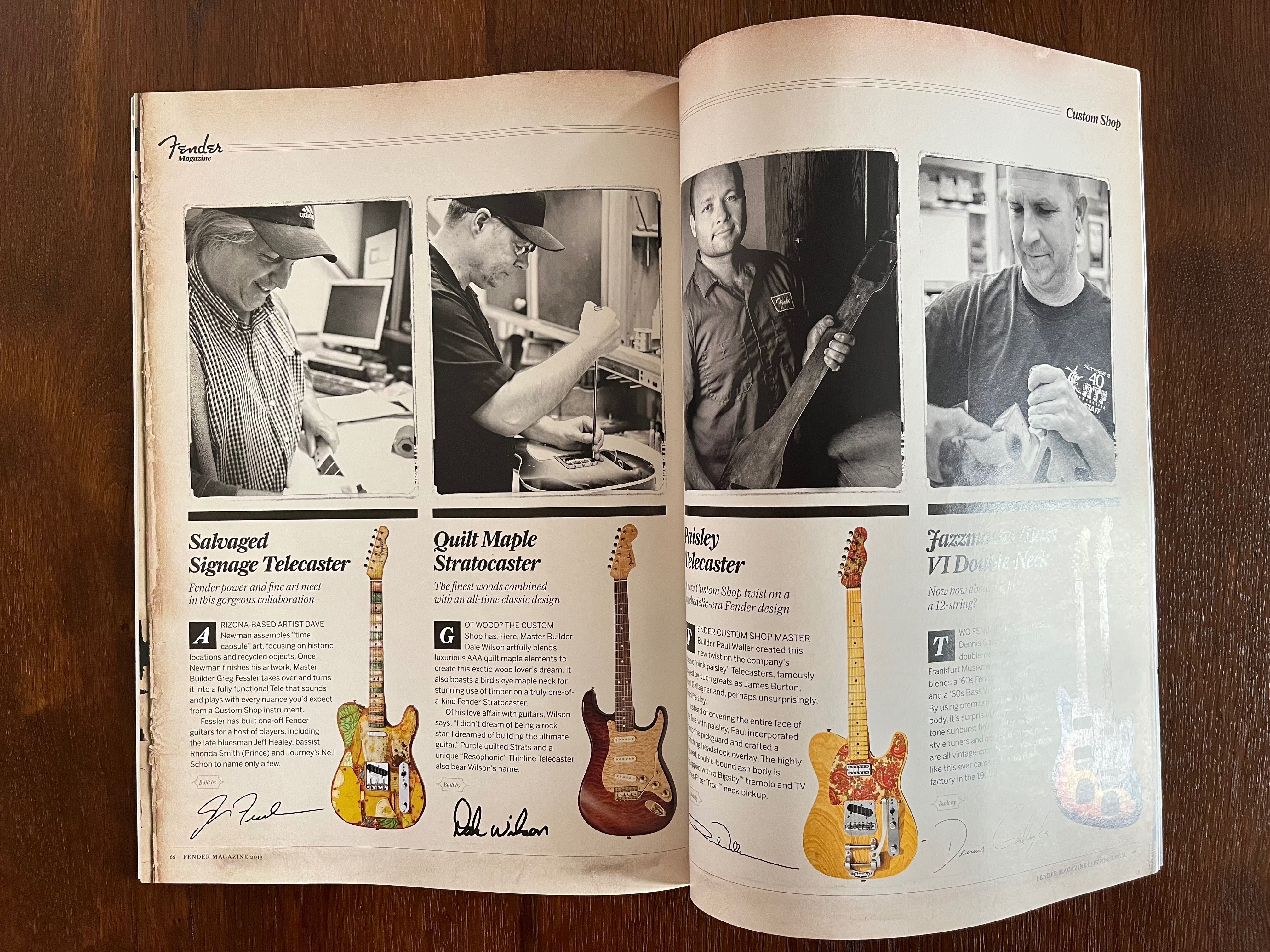 Gazeta „Fender Magazine”