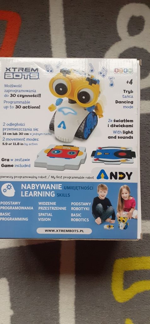 Robot do programowania Andy