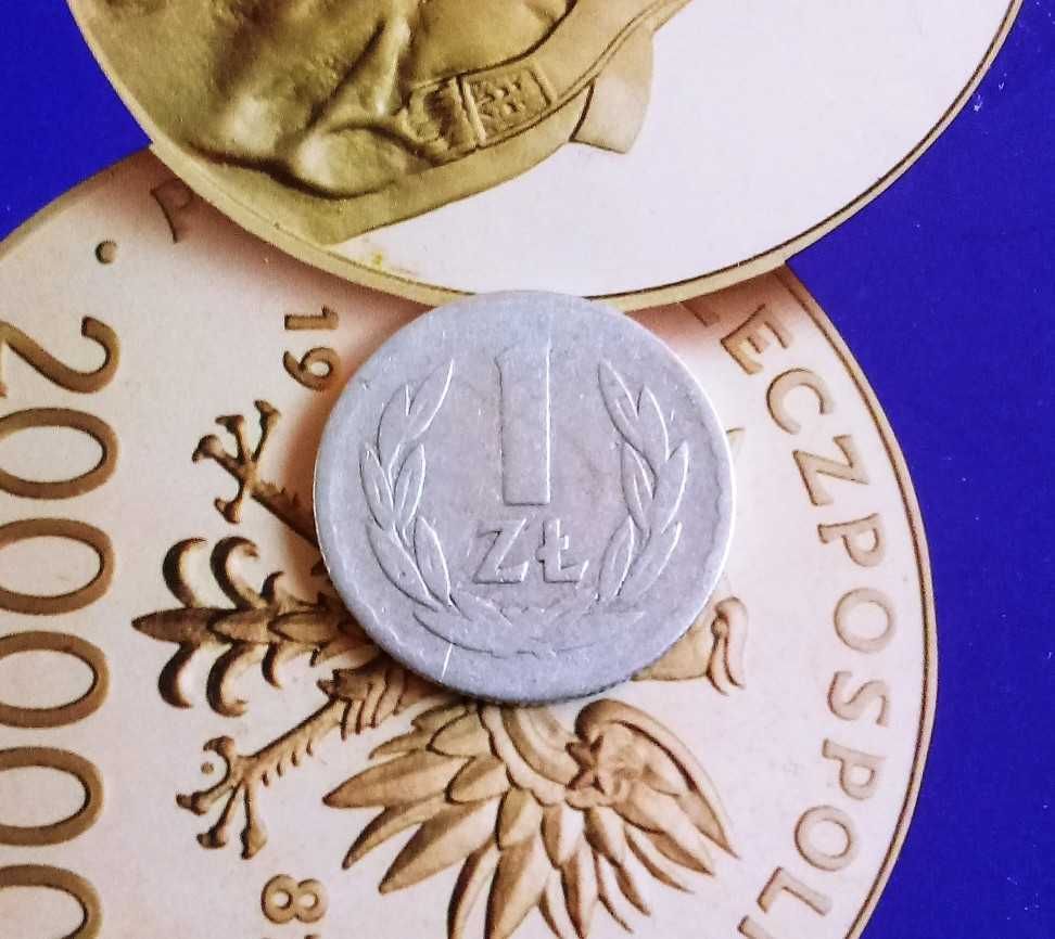 moneta PRL 1 zł 1957 r