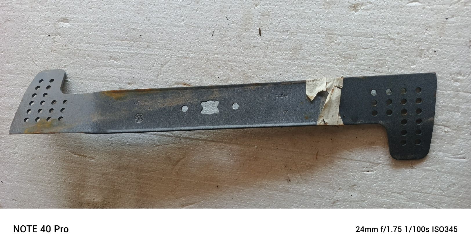 Nóż listwa tnąca do kosiarki 53cm spalinowej Cub cadet w