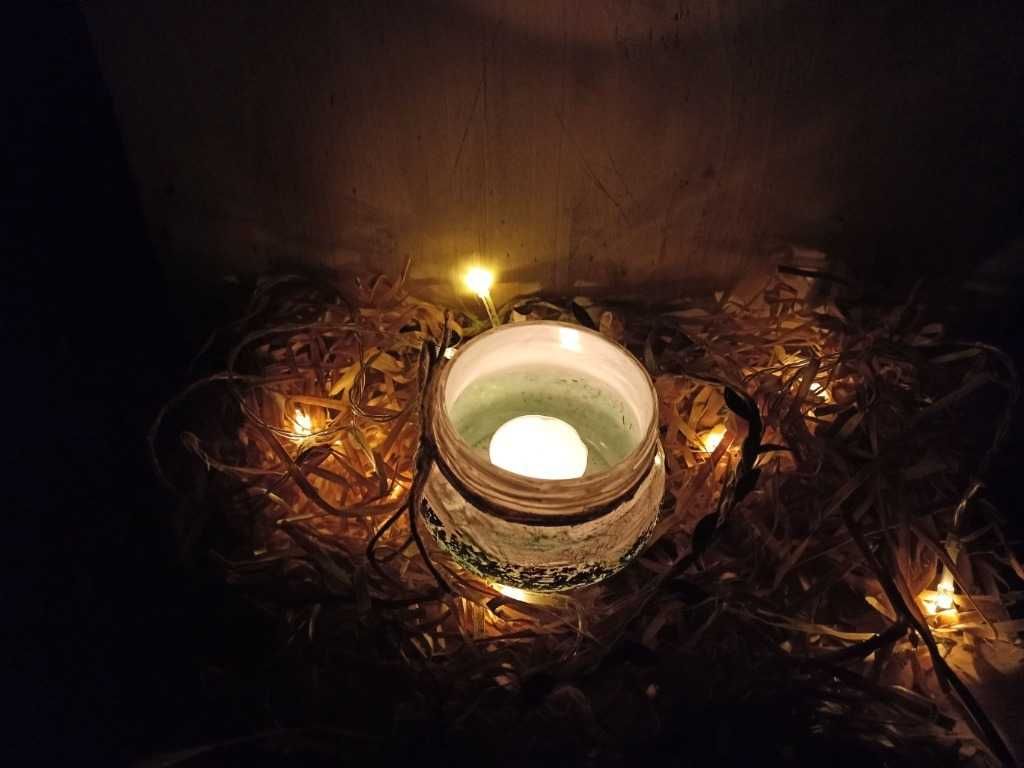 Lampion / świecznik pojemnik EKO ZERO WASTE