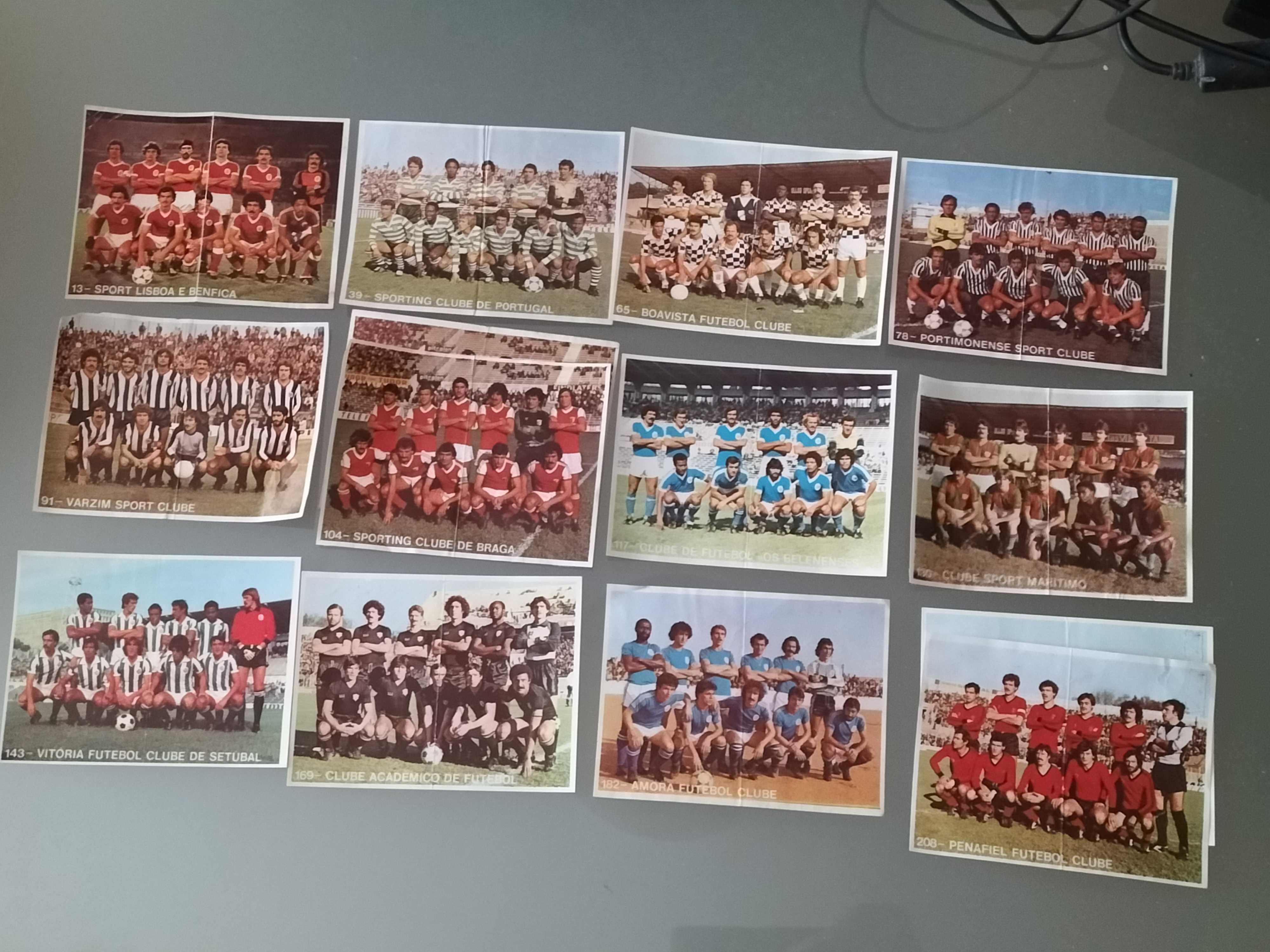 Lotes de Cromos "Idolos de Portugal 80-81"