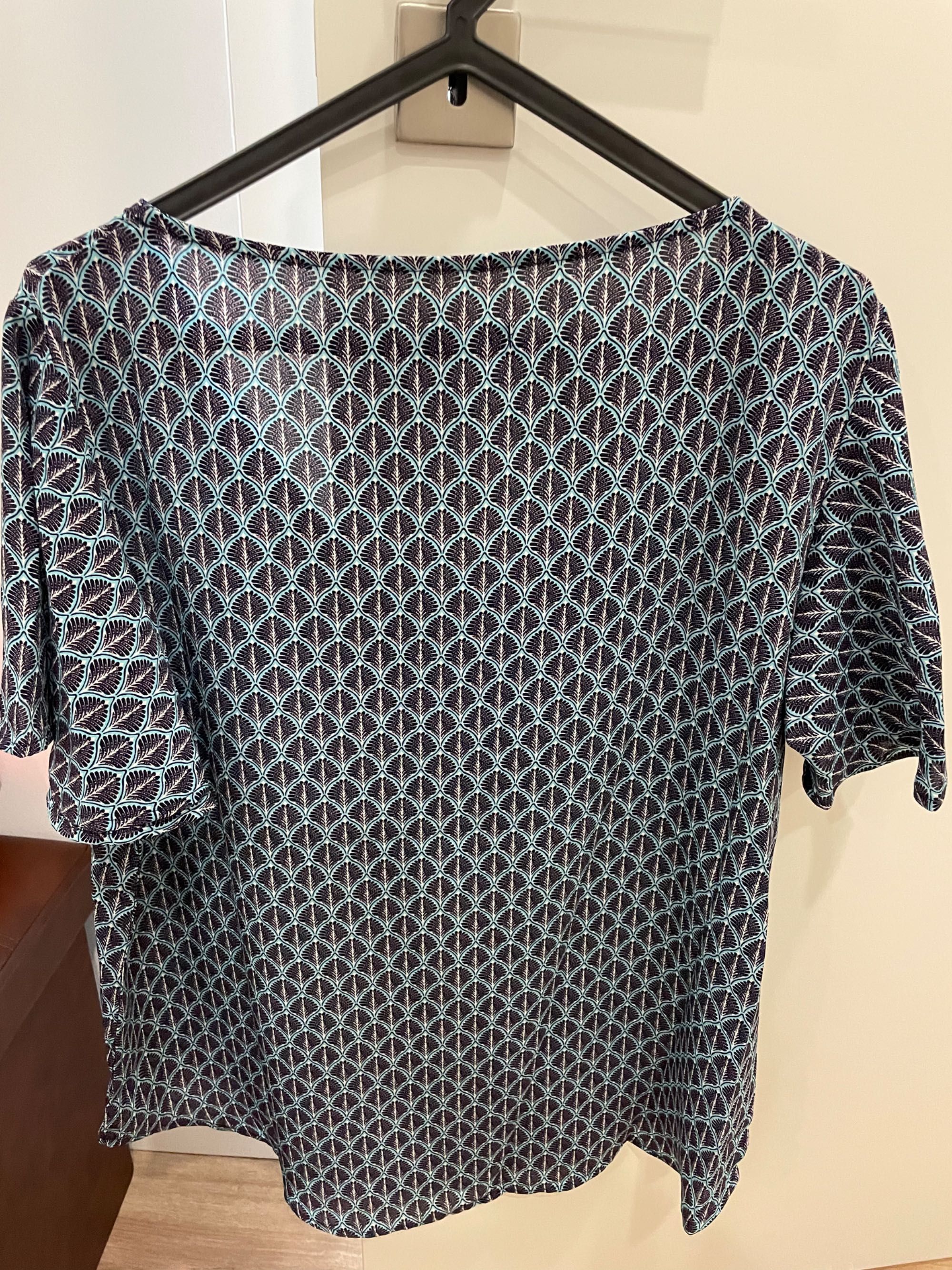 Blusa manga curta XL