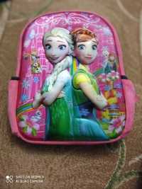 Рюкзачок з Ельзами для дівчинки