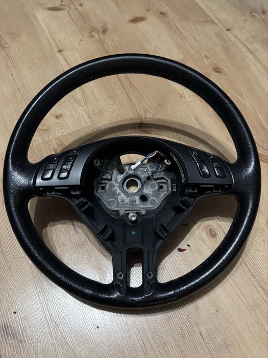 Bmw e46 kierownica 3 ramienna z multifunkcją stan idealny