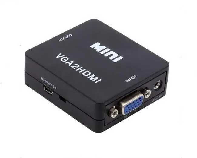 Конвертер VGA to Hdmi со звуком Адаптер переходник