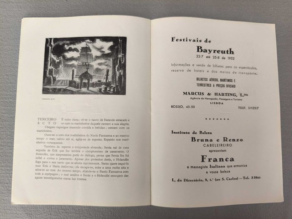 O NAVIO FANTASMA – Ricardo Wagner  

Ópera S. Carlos